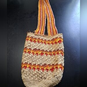 Yancy Handmade Paleta Vegan/Boho Shoulder Bag